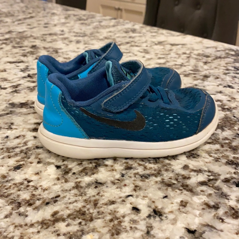 Nike Free Toddler Shoes 8C Blue